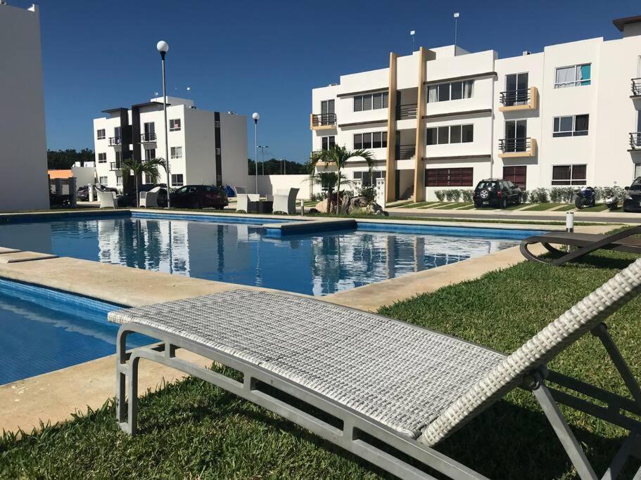 Depa De Playa C/Alberca Cerca De La 5A Avenida Apartment Playa del Carmen Ngoại thất bức ảnh