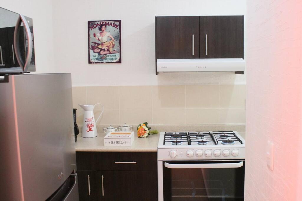 Depa De Playa C/Alberca Cerca De La 5A Avenida Apartment Playa del Carmen Ngoại thất bức ảnh